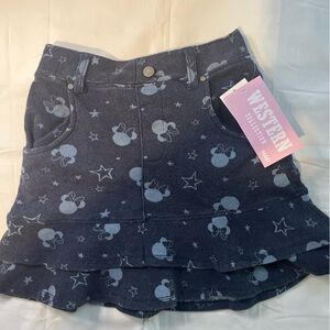Disney Blue Star and Minnie Mouse Skirt